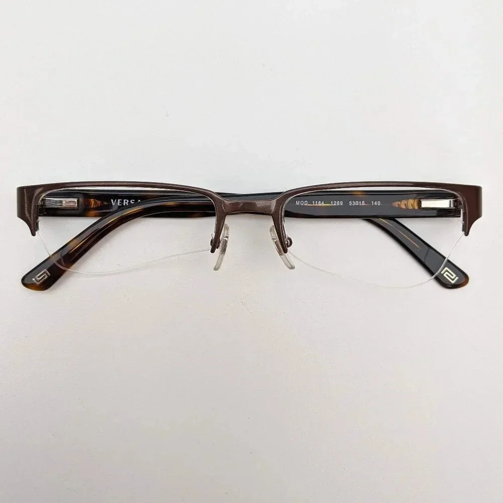 🕶️Versace Mod. 1184 1267 Eyeglasses 53/18 140 /KAL343🕶️​